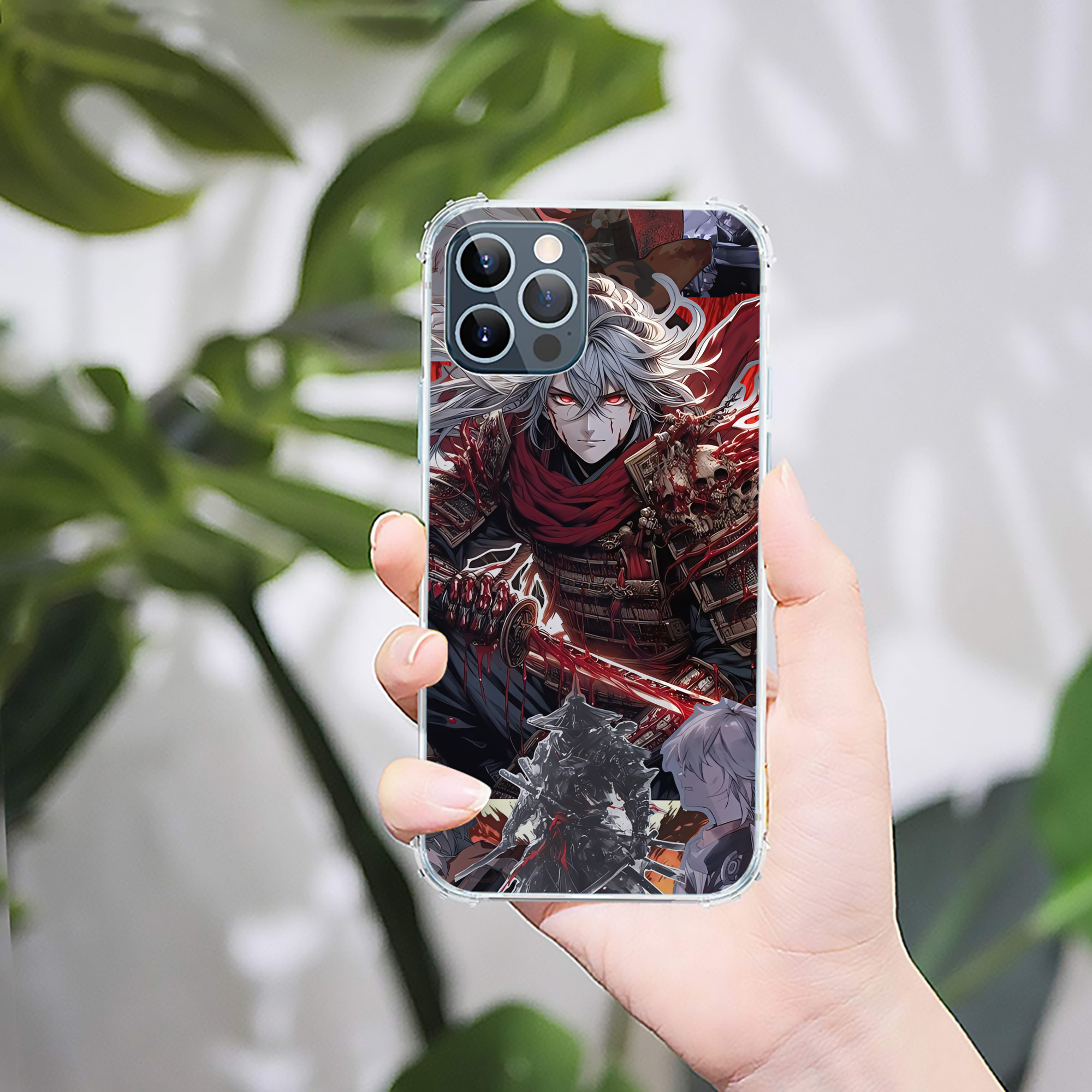 （画像用） 刀剣乱舞 Touken Ranbu 【iPhone 12シリーズ対応】透明スマホケース（クリアソフトケース）